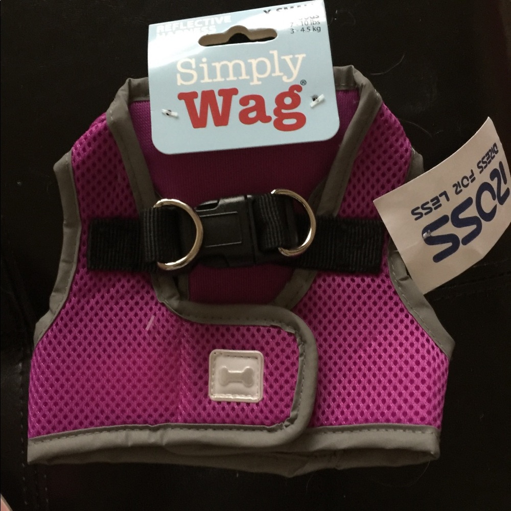Simply wag vest dog harness.